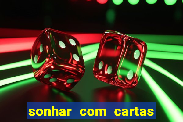 sonhar com cartas de baralho no chao